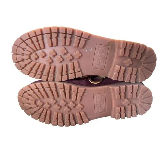 Sold Polo Country Ralph Lauren Suede Ranger Mid Boots Mens 7 Corduroy Lace Up - Picture 5 of 16